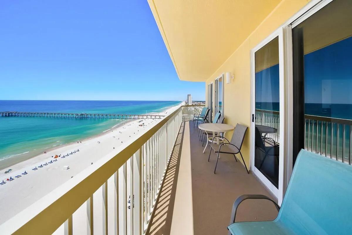 Apartment Calypso 1209W Corner 3Br 3Ba 2 Sets Of Beach Service Panama City Beach