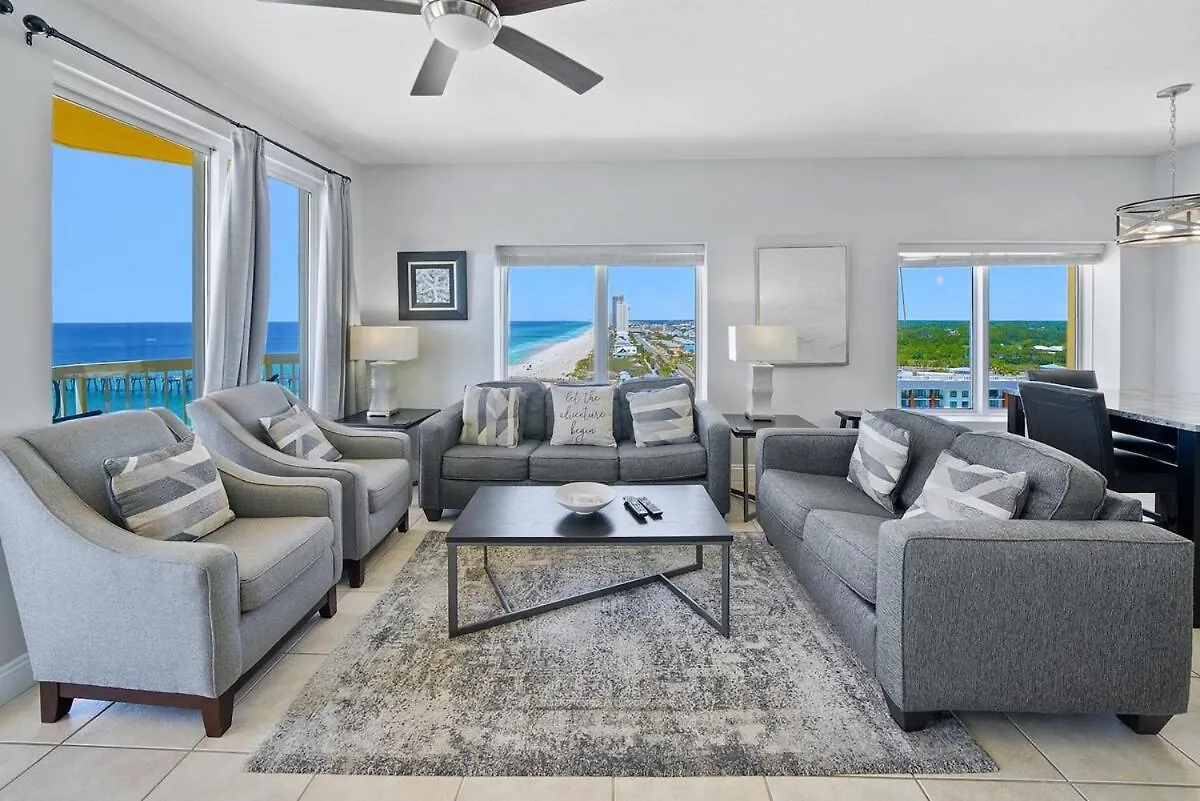 Calypso 1209W Corner 3Br 3Ba 2 Sets Of Beach Service Panama City Beach 0*,